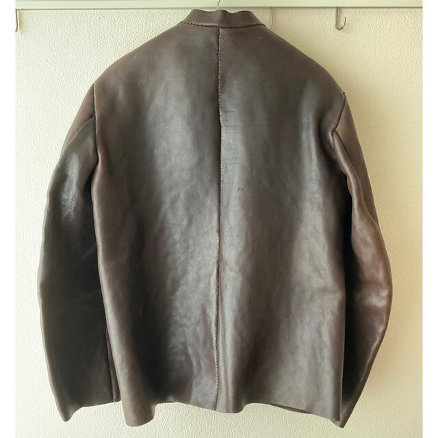 Paul Harnden(ポールハーデン)のIsabella Stefanelli Cow Hide Jacket メンズのジャケット/アウター(レザージャケット)の商品写真