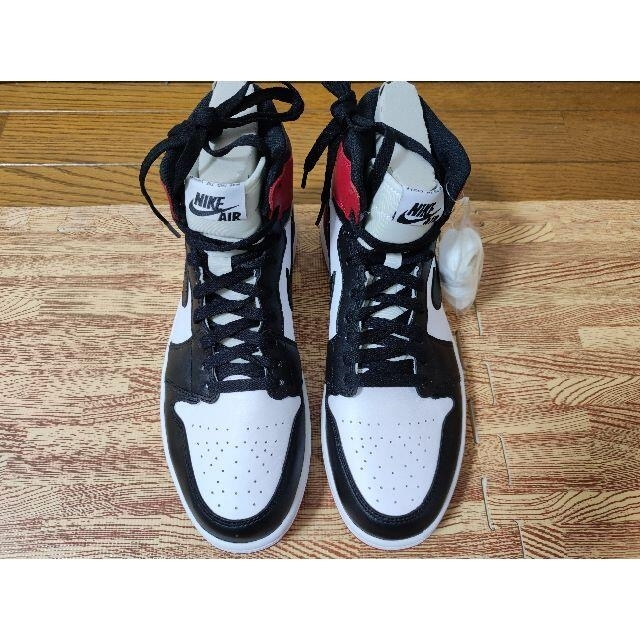 NIKE - AIR JORDAN 1 RETRO HIGH OG BLACK TOE つま黒の通販 by