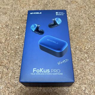 ノーブル(Noble)のNOBLE FoKus PRO 新品未使用品(ヘッドフォン/イヤフォン)