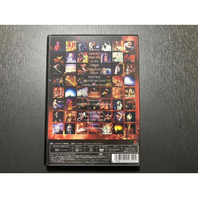 X JAPAN 廃盤The Last Live完全版２DVD正規品1再生 エンタメ/ホビーのDVD/ブルーレイ(ミュージック)の商品写真