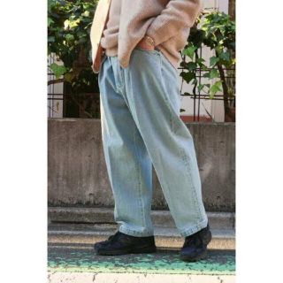 ワンエルディーケーセレクト(1LDK SELECT)の【オサ様専用】FARAH two-tuck wide tapered pants(デニム/ジーンズ)