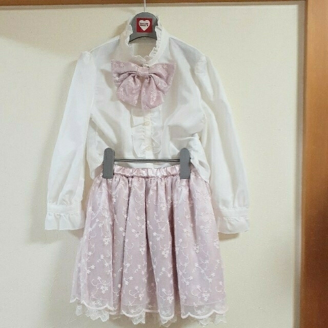 女児 入学式 スーツ 120 DECORA PINKY’S デコラピンキーズ キッズ/ベビー/マタニティのキッズ服女の子用(90cm~)(ドレス/フォーマル)の商品写真