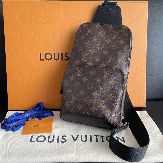 LOUIS VUITTON - 未使用 ヴィトン モノグラム マカサー スリングバッグ LOUIS VUITTON - 未使用 ヴィトン モノグラム マカサー スリングバッグ