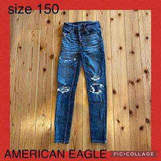 アメリカンイーグル(American Eagle)のAMERICAN EAGLE   キッズ　ダメージジーンズ(パンツ/スパッツ)