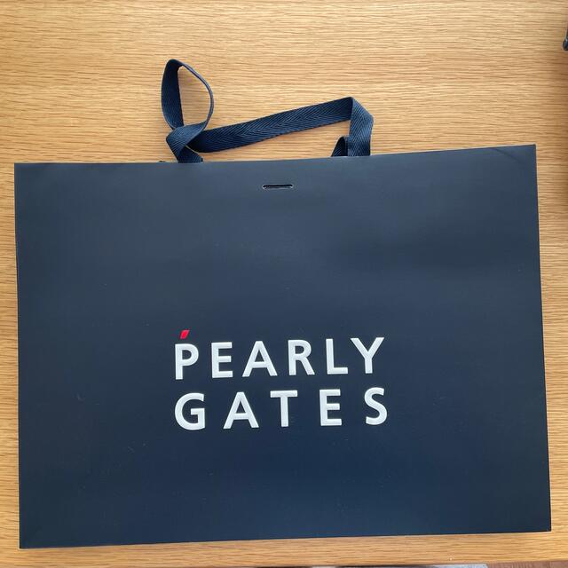 PEARLY GATES(パーリーゲイツ)のパーリーゲイツ　ショップ袋　リボン付き レディースのバッグ(ショップ袋)の商品写真