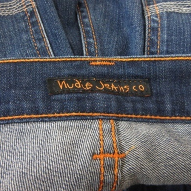 Nudie Jeans(ヌーディジーンズ)のヌーディージーンズ スキニーパンツ デニム ジーンズ 29 紺 ネイビー /YI レディースのパンツ(デニム/ジーンズ)の商品写真