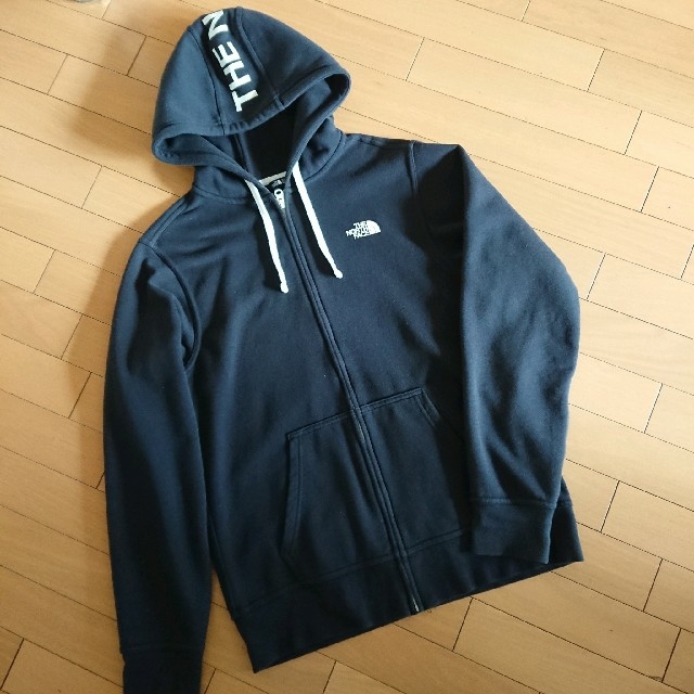 THE NORTH FACE ジップアップフードパーカー黒M