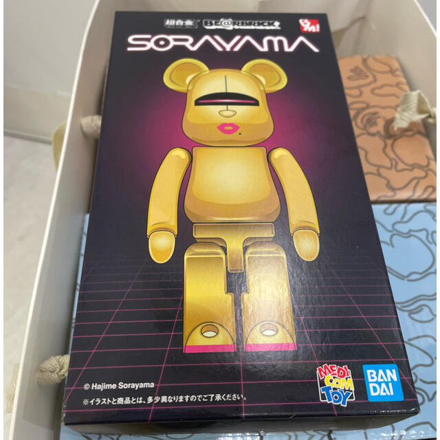 超合金 BE@RBRICK HAJIME SORAYAMA GOLD