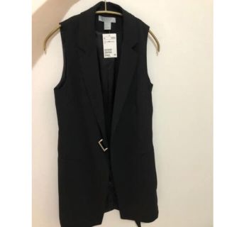 エイチアンドエム(H&M)の新品 H&M LONG WRAPOVER WAIST JACKET (ベスト/ジレ)