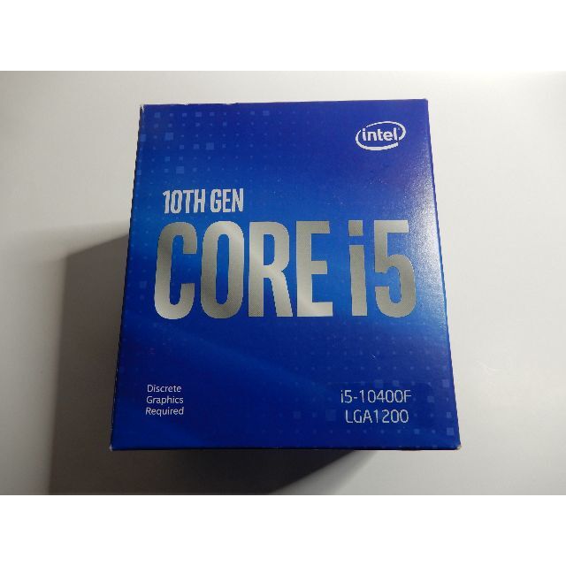 Intel Core i5 10400F　新品