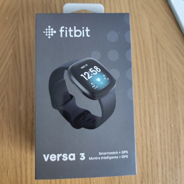 【新品未開封】fitbit versa3