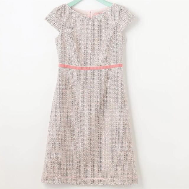 ひざ丈ワンピース | 新品タグ付♡TOCCA ツイードワンピース ひざ丈 ...