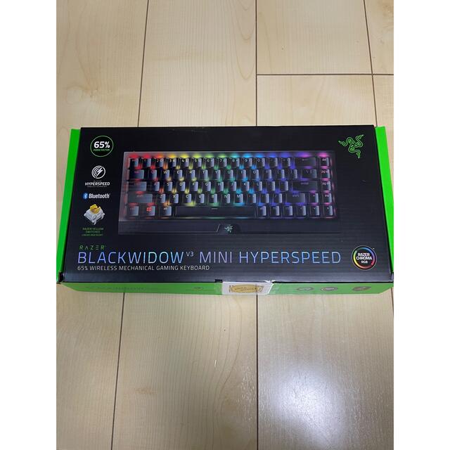 Razer Blackwidow V3 mini yellow switchPC/タブレット