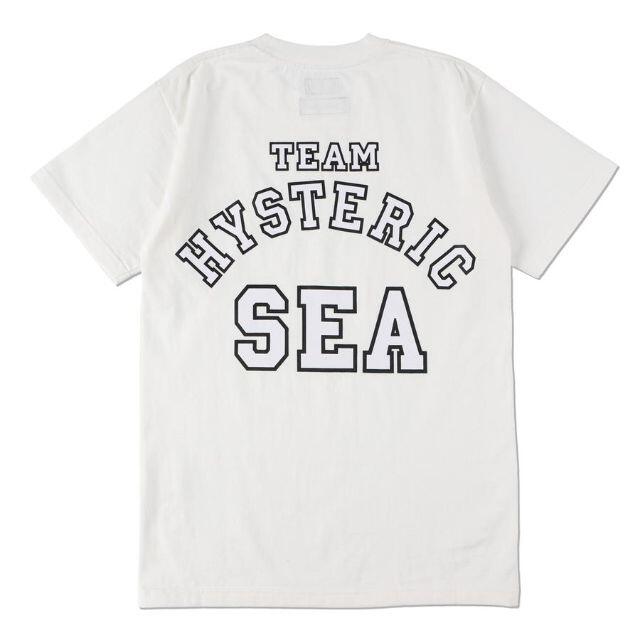 HYSTERIC GLAMOUR(ヒステリックグラマー)のWIND AND SEA HYSTERIC GLAMOUR WDS WH L メンズのトップス(Tシャツ/カットソー(半袖/袖なし))の商品写真