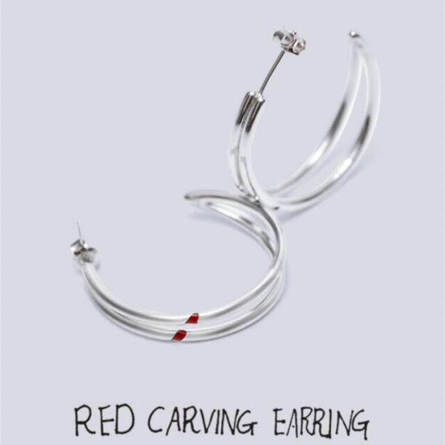 得価品質保証】 防弾少年団(BTS) - JIMIN RED CARVING EARRING ジミン ...