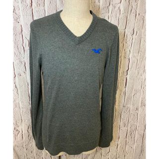 ホリスター(Hollister)のHOLLISTER メンズ　ニット　グレー　XL(ニット/セーター)