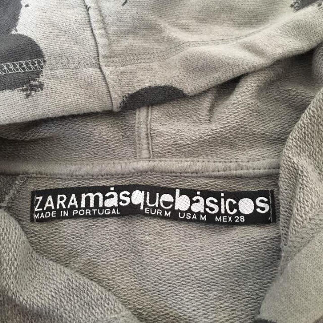 ZARA(ザラ)のZARAハート柄パーカーM レディースのトップス(パーカー)の商品写真