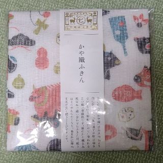 送料込　　中川政七商店　かや織ふきん(収納/キッチン雑貨)