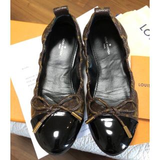 れましたら LOUIS バレリーナ バレエシューズ 35.5の通販 by blube