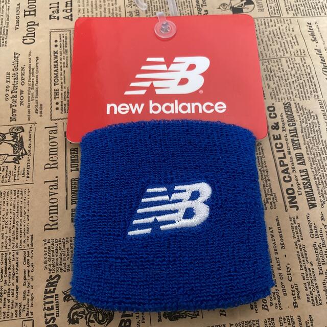 New Balance(ニューバランス)の☆ ニューバランス リストバンド  ブルー ☆ スポーツ/アウトドアのスポーツ/アウトドア その他(その他)の商品写真