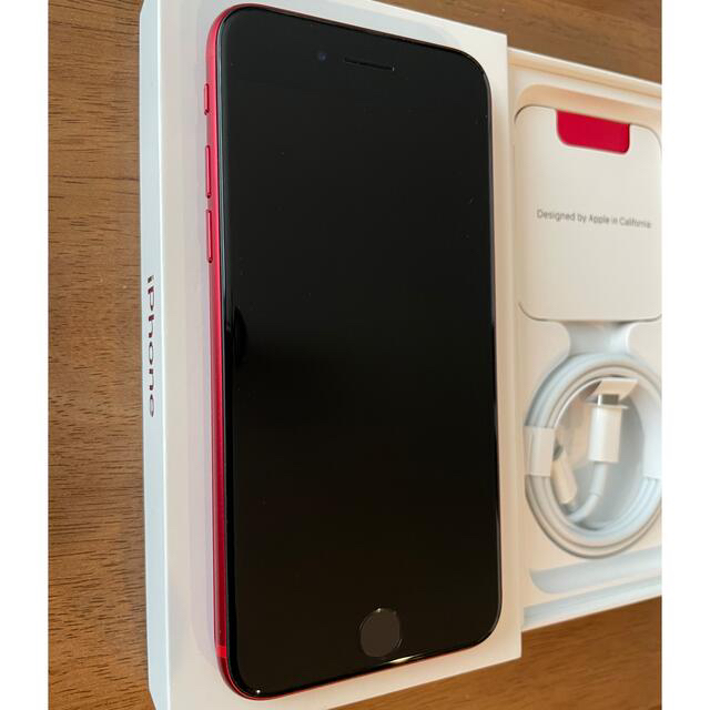 iPhone SE2 64GB RED SIMロック解除済