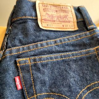 リーバイス(Levi's)のリーバイス W517-02 Levi's レディース W27 L32 試着のみ(デニム/ジーンズ)