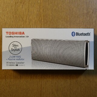 トウシバ(東芝)のTOSHIBA Bluetoothスピーカー TY-WSP61(ポータブルプレーヤー)