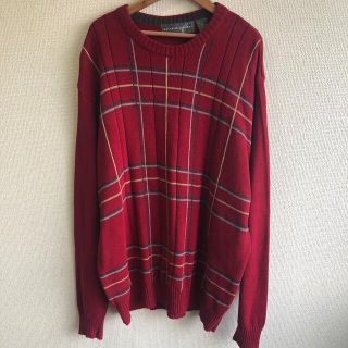 コットン ニット セーター　OSCAR DE LA RENTA