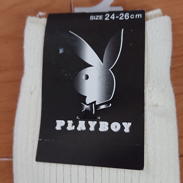 PLAYBOY(プレイボーイ)のメンズ靴下PLAYBOY2足セット メンズのレッグウェア(ソックス)の商品写真