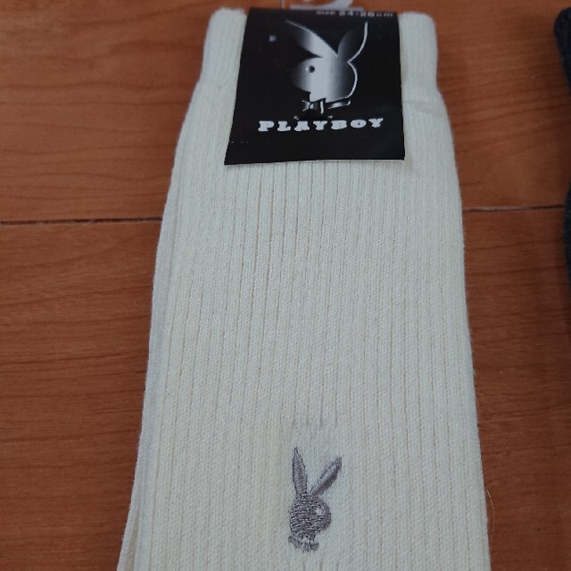 PLAYBOY(プレイボーイ)のメンズ靴下PLAYBOY2足セット メンズのレッグウェア(ソックス)の商品写真