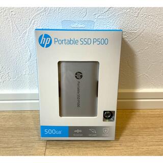 ヒューレットパッカード(HP)の【新品】HP  ポータブル SSD 500GB USB-C対応(PC周辺機器)