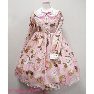 アンジェリックプリティー(Angelic Pretty)のBaked Sweets Paradeワンピース(ピンク)(ひざ丈ワンピース)