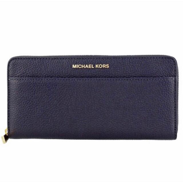 Michael Kors(マイケルコース)のマイケルコース 長財布 ラウンドファスナー ネイビー メンズのファッション小物(長財布)の商品写真