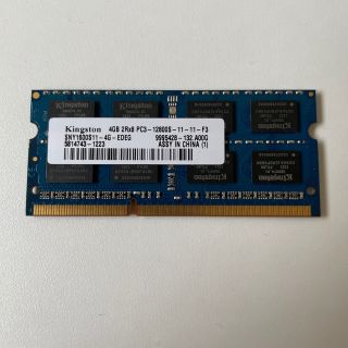 KINGSTON 4GB メモリ(PCパーツ)