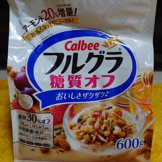 カルビー(カルビー)のcalbeeフルグラ糖質オフ600g（アーモンド20%増量）2袋(その他)