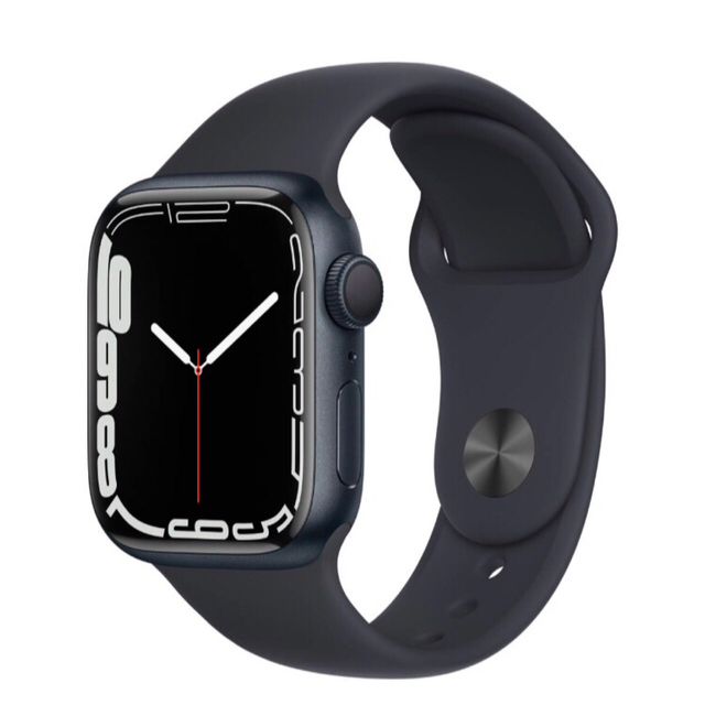 Apple Watch(アップルウォッチ)の新品Apple Watch series7 41mm ミッドナイトアルミニウム  メンズの時計(腕時計(デジタル))の商品写真