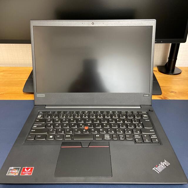 Lenovo(レノボ)のLenovo ThinkPad E495 RYZEN5 3500U レノボ  スマホ/家電/カメラのPC/タブレット(ノートPC)の商品写真