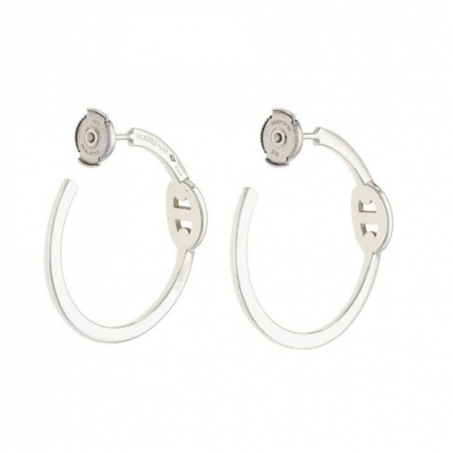 HERMES - エルメス Chaine d'Ancre シェーヌダンクルフープ HERMES - エルメス Chaine d'Ancre シェーヌダンクルフープ
