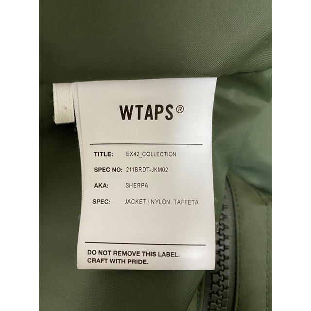 W)taps - WTAPS/SHERPA/JACKET/NYLON.TAFFTA 21SS の通販 by W)taps - WTAPS/SHERPA/JACKET/NYLON.TAFFTA 21SS の通販 by