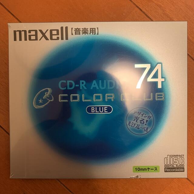 maxell(マクセル)の【新品未使用】maxell マクセル　CDRA74C.BL1P  録音用CD-R エンタメ/ホビーのCD(その他)の商品写真