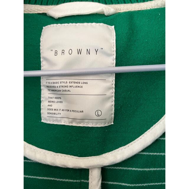 BROWNY(ブラウニー)のブラウニー  ブルゾン  スタジャン メンズのジャケット/アウター(スタジャン)の商品写真