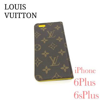 ルイヴィトン(LOUIS VUITTON)のルイヴィトン アイフォン スマホケース(iPhone6／6sPlus、手帳型)(iPhoneケース)