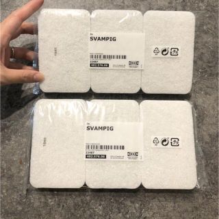 イケア(IKEA)のIKEAスポンジ３つセット×２(収納/キッチン雑貨)