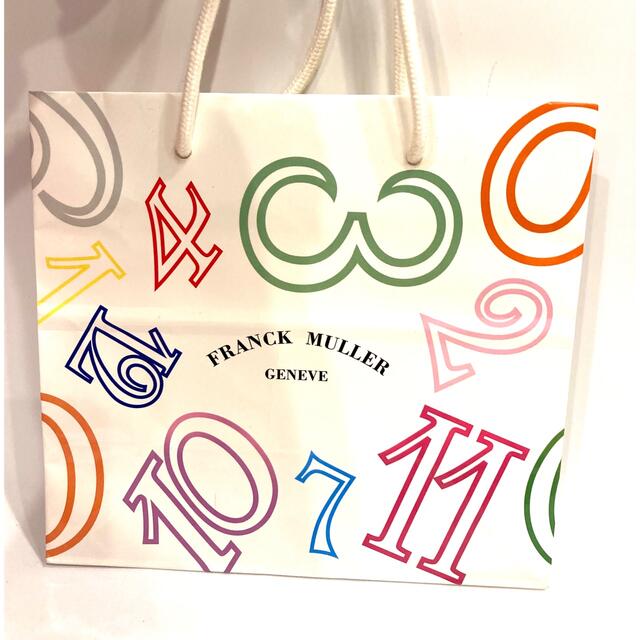 FRANCK MULLER(フランクミュラー)の新品未使用　フランクミューラーショッピングバッグ２個 レディースのバッグ(ショップ袋)の商品写真