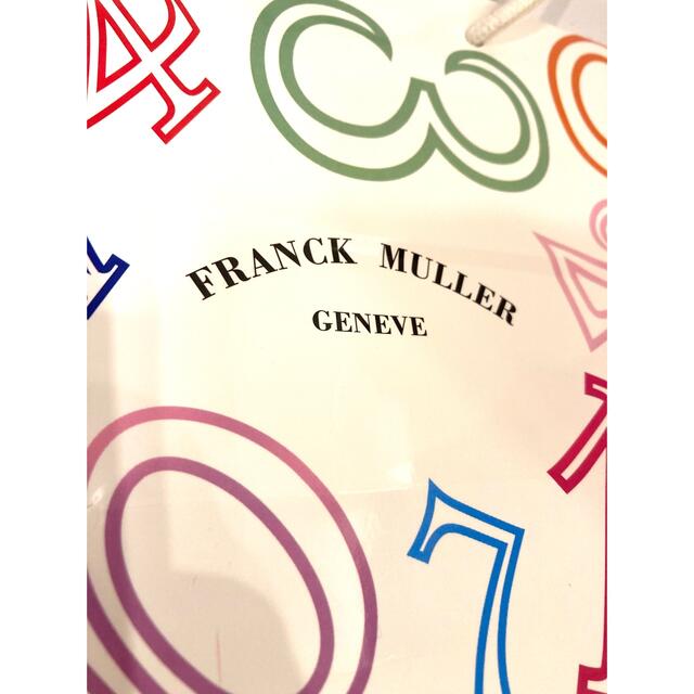 FRANCK MULLER(フランクミュラー)の新品未使用　フランクミューラーショッピングバッグ２個 レディースのバッグ(ショップ袋)の商品写真