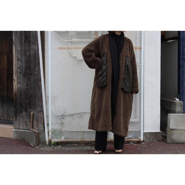☆安心の定価販売☆】 jun mikami アルパカライナーコート ロング