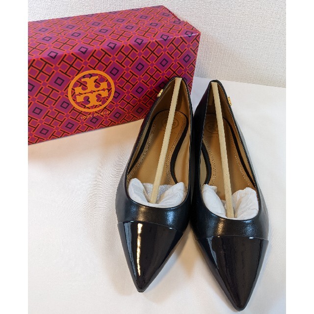 Tory Burch(トリーバーチ)のトリーバーチ  フラットシューズ Tory Burch ブラック 51968 レディースの靴/シューズ(ハイヒール/パンプス)の商品写真