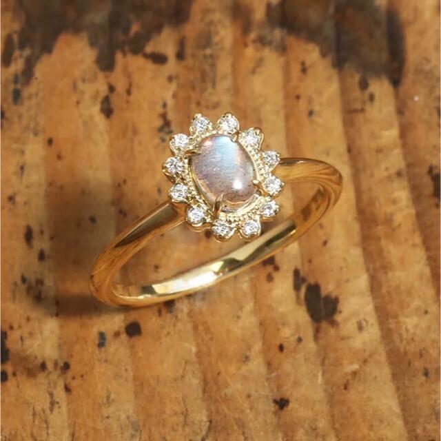 Avaron : Marguerite Labradorite Ring #9リング(指輪)