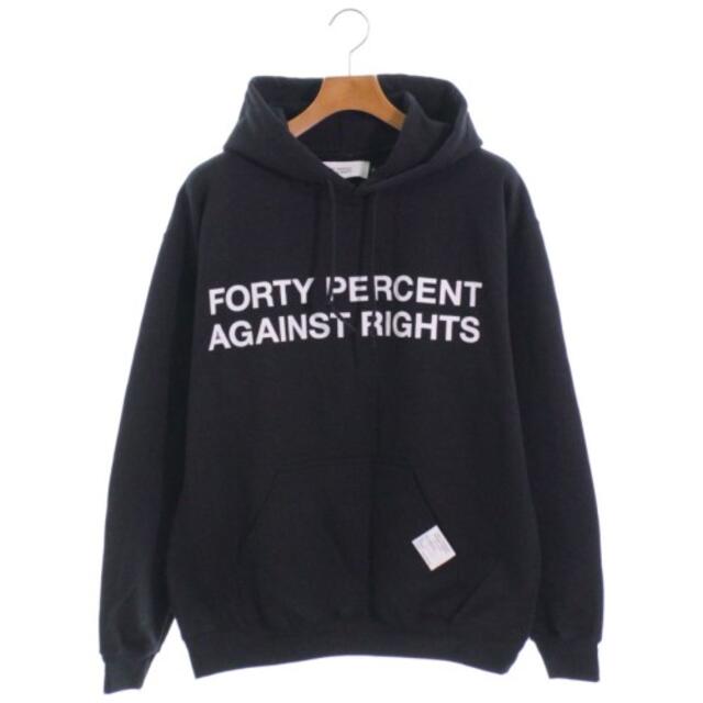 FORTY PERCENT AGAINST RIGHTS パーカー メンズ