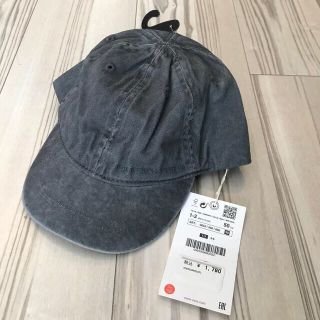 ザラキッズ(ZARA KIDS)の新品【ZARA】2点 ザラベイビー デニム キャップ  サイズ50cm 54cm(帽子)